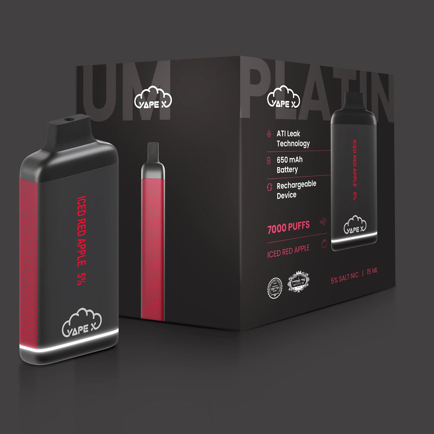 Iced Red Apple Vape - 5% Nicotine