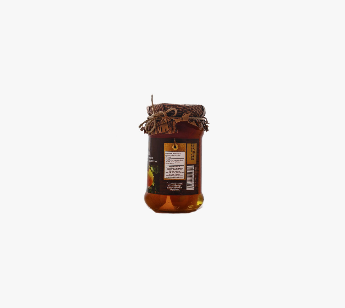 Bitter Orange Jam With Almonds 370g مربى النانرج مع لوز