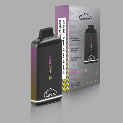 Lemon Berry Vape - 0% Nicotine