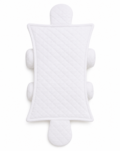 Quilted Baby Support Pillow Set with Side Bolsters