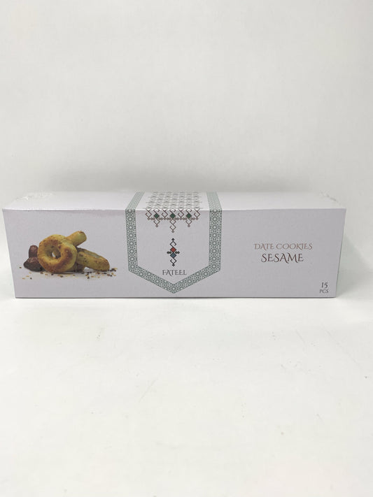 Dates Cookies Sesame 15 pieces