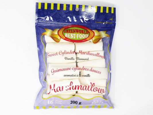 Marshmallow round tub vanilla 200g