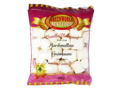 Marshmallow white circle 250g